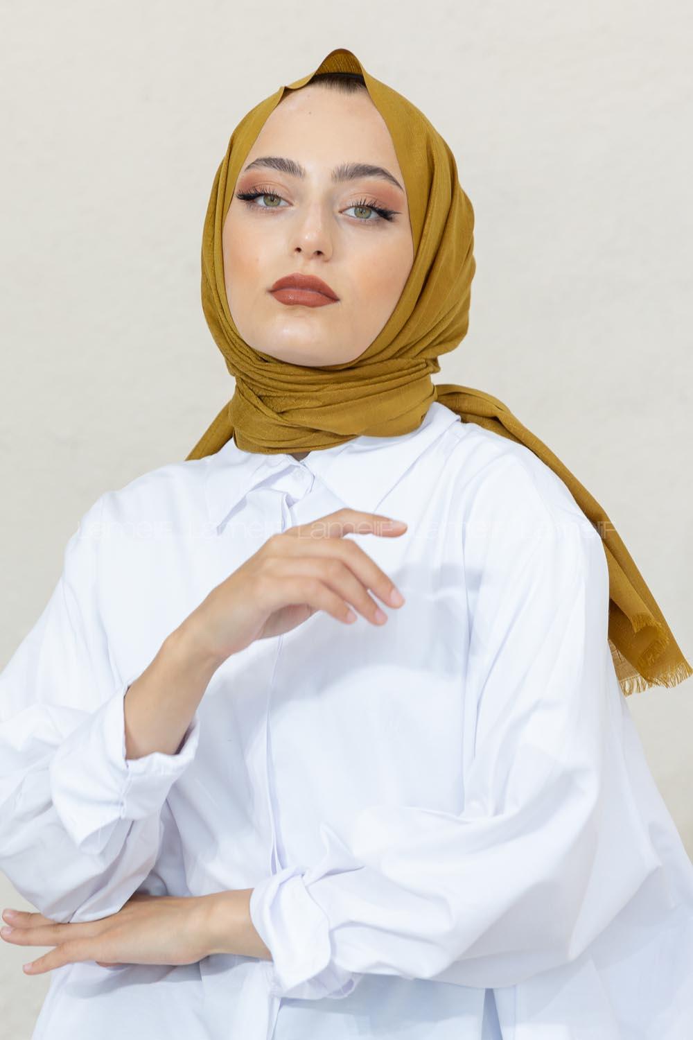 Modalamelif Karamel Pötikare Şal