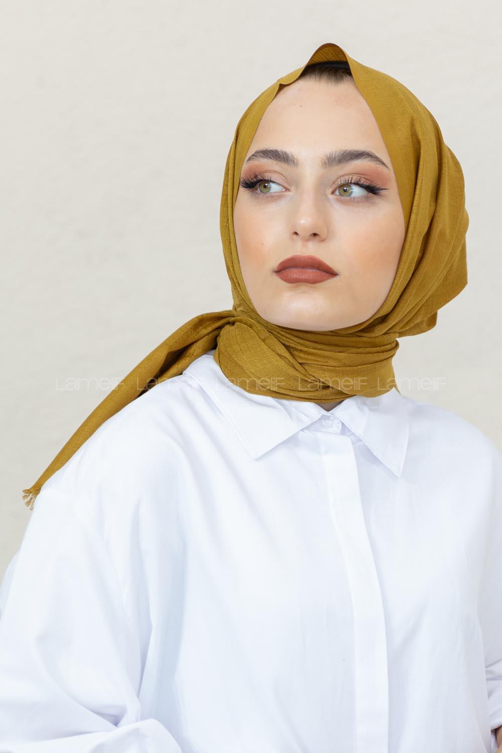 Modalamelif Karamel Pötikare Şal