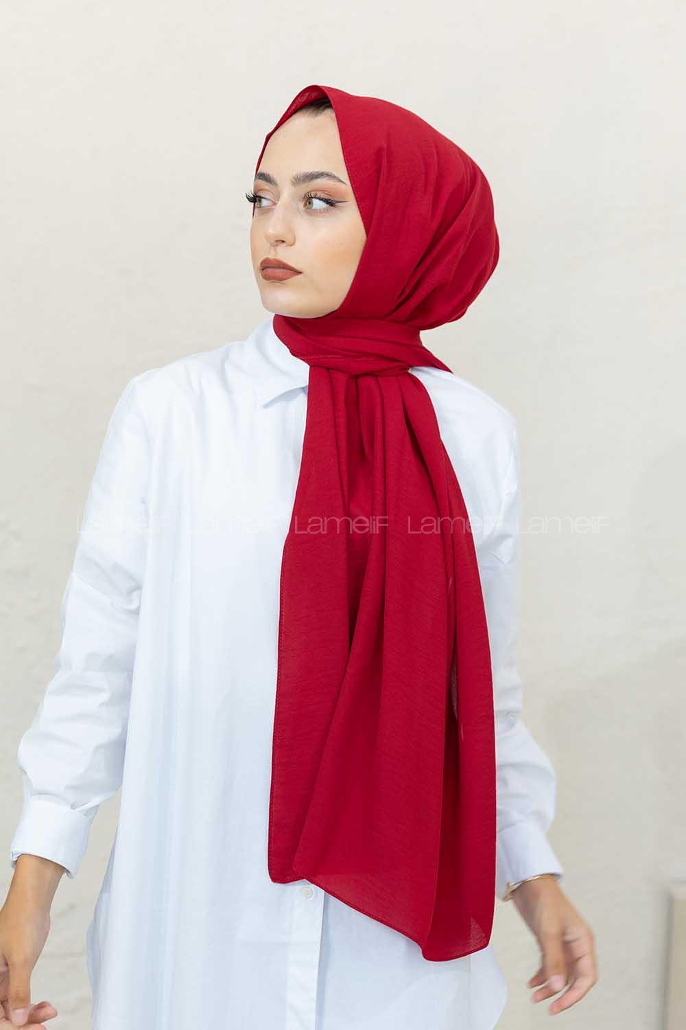 Modalamelif Kırmızı Restal Şal