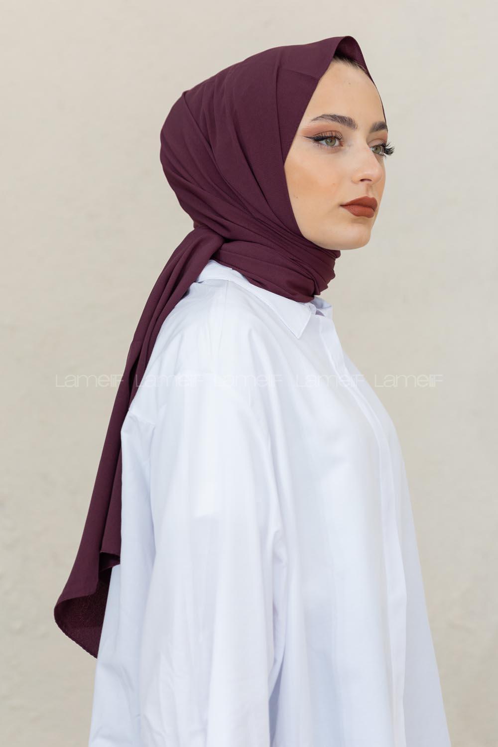 Modalamelif Koyu Mor Viola Şal