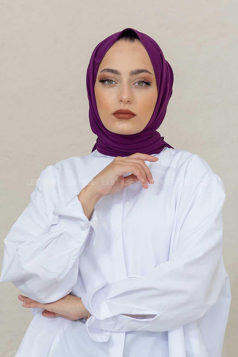 Modalamelif Mor Viola Şal