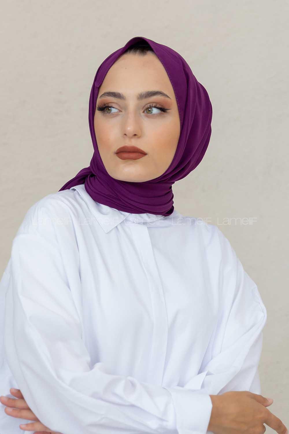 Modalamelif Mor Viola Şal