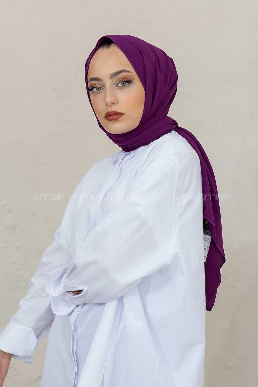 Modalamelif Mor Viola Şal