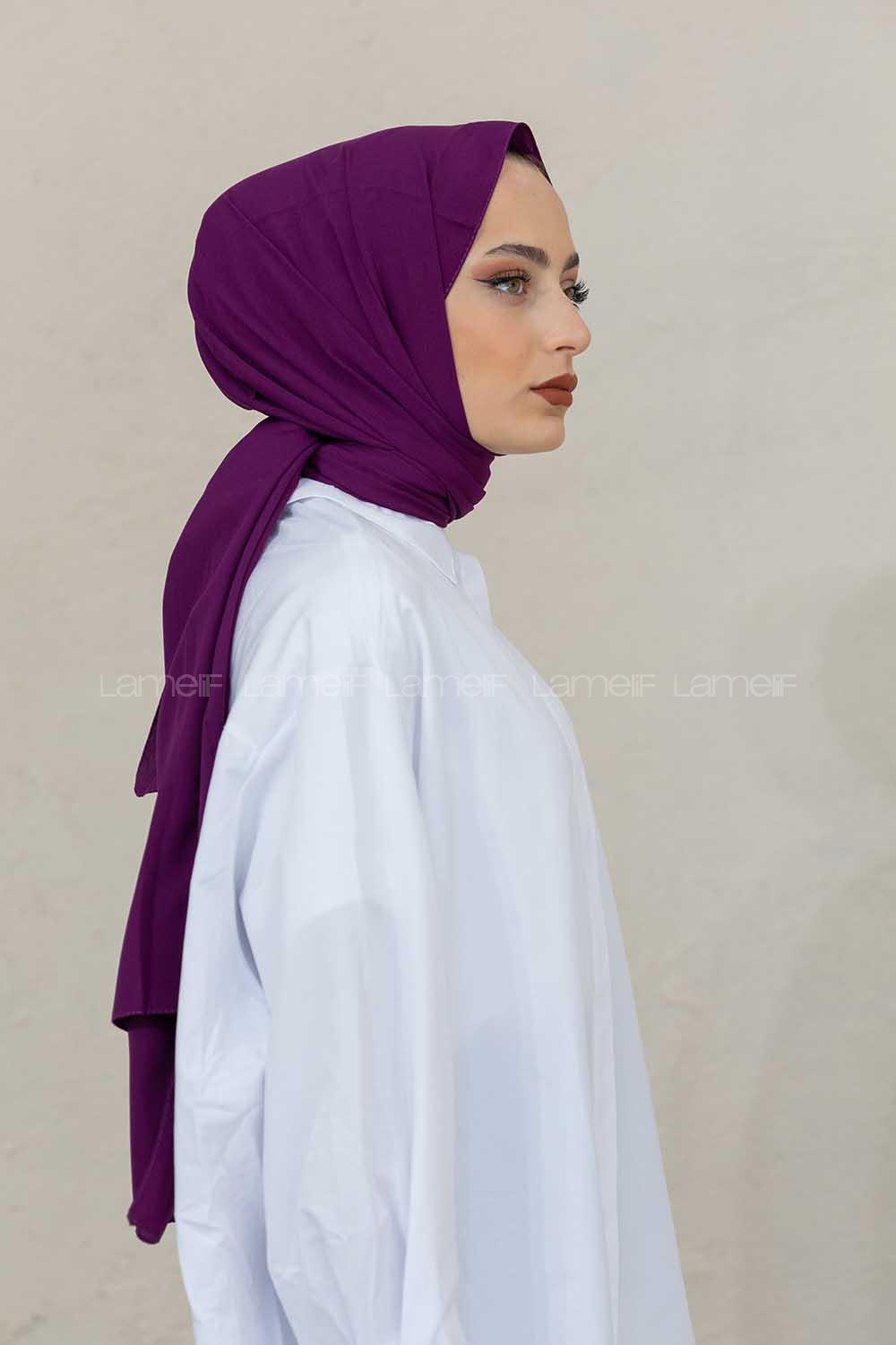 Modalamelif Mor Viola Şal