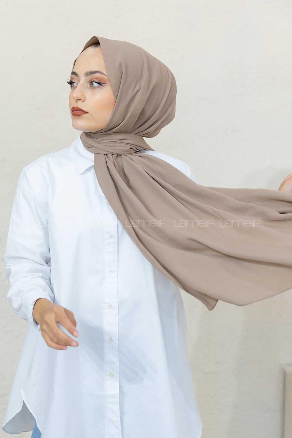 Modalamelif Vizonrengi Restal Şal