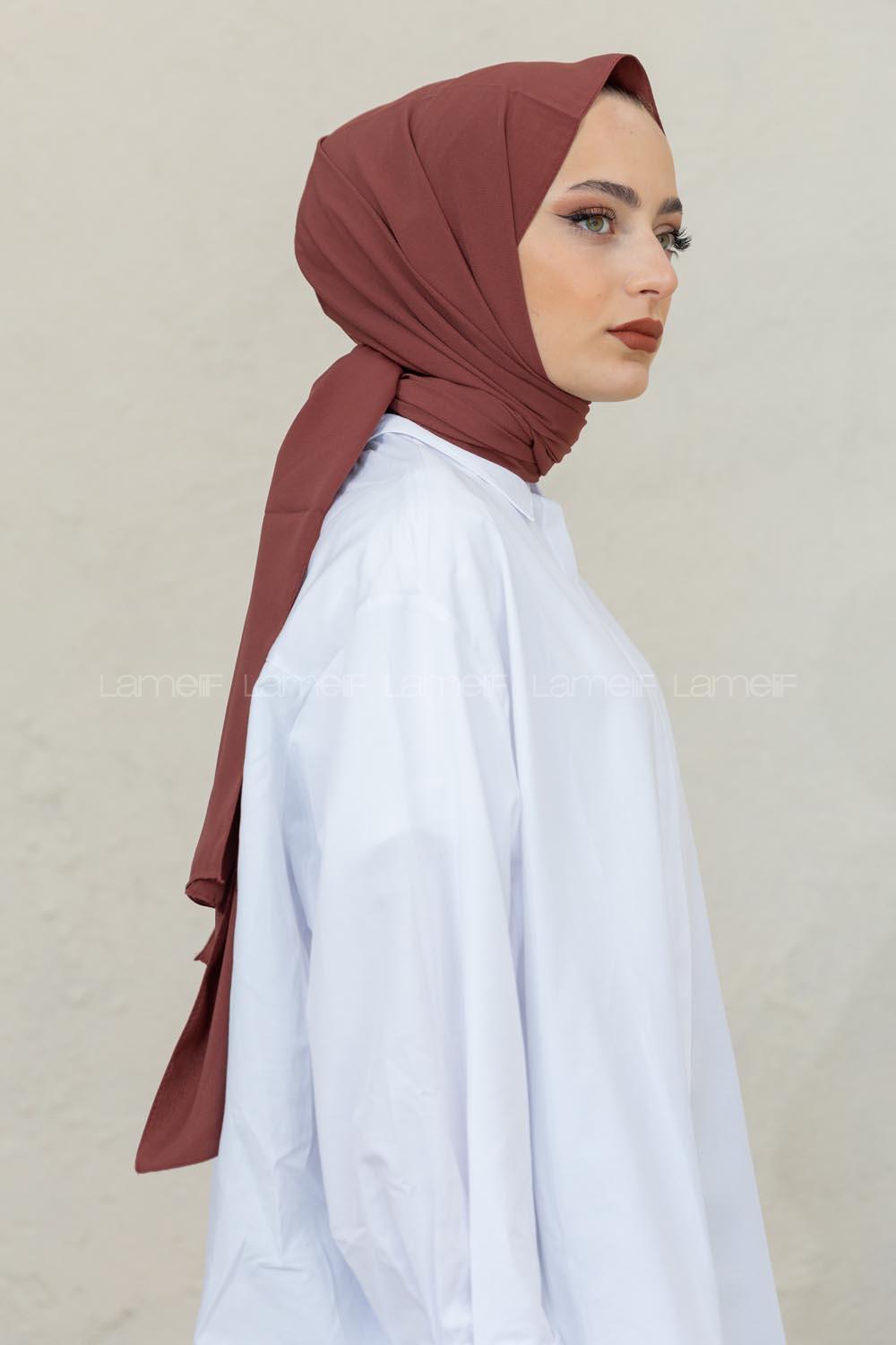 Modalamelif Sütlü Kahve Viola Şal