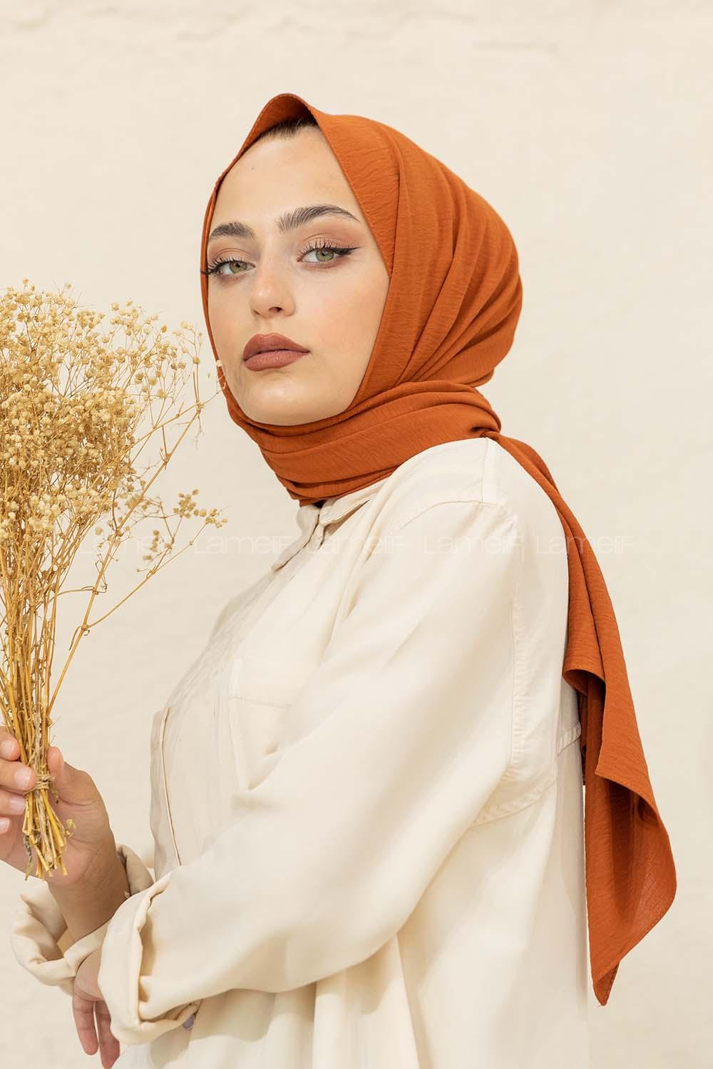 Modalamelif Lidya Şal Açık Kiremit