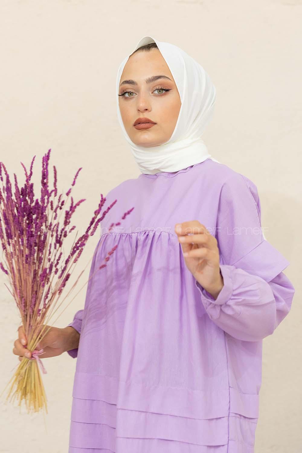 Modalamelif Lidya Şal Beyaz