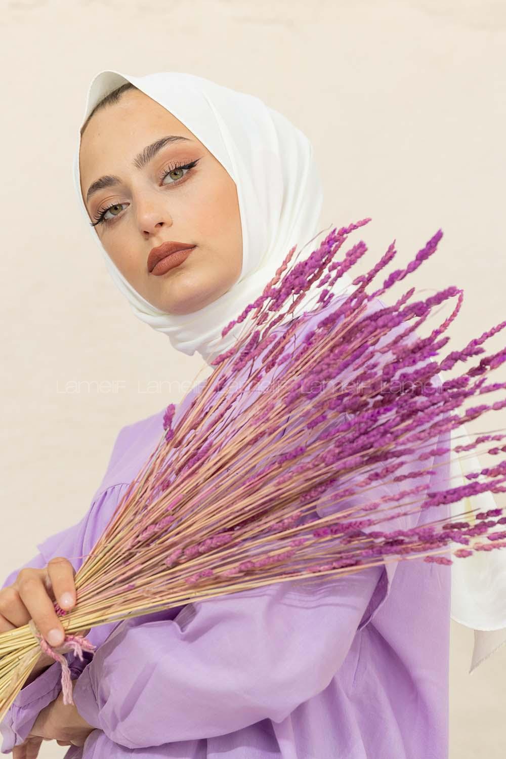 Modalamelif Lidya Şal Beyaz