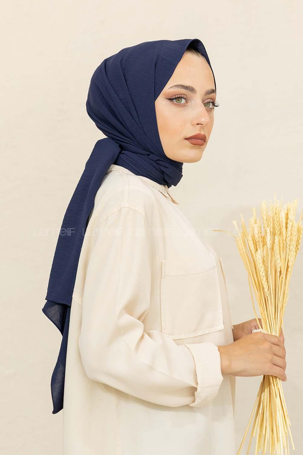 Modalamelif Lidya Şal Lacivert