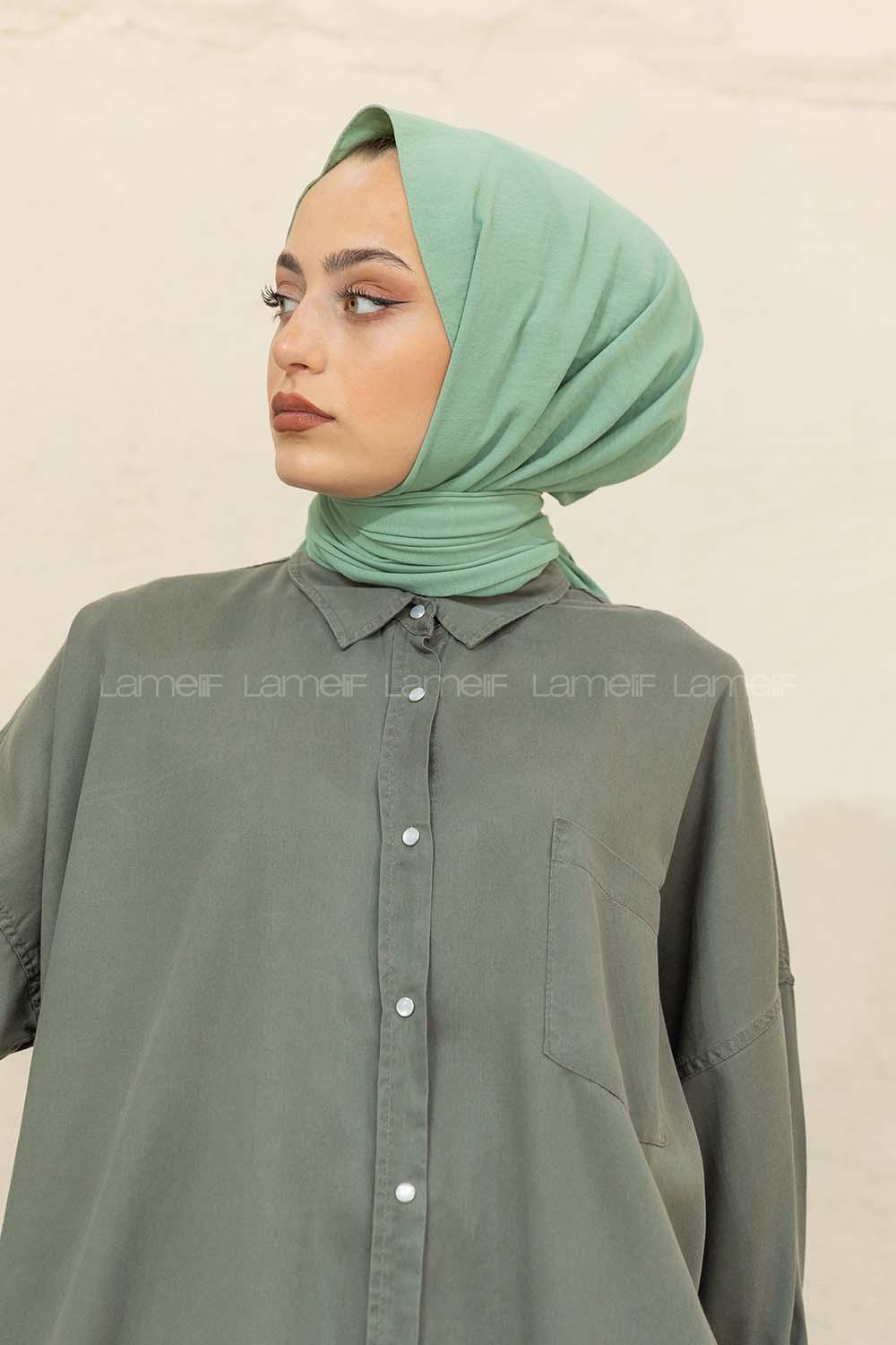 Modalamelif Lidya Şal Mint Yeşili