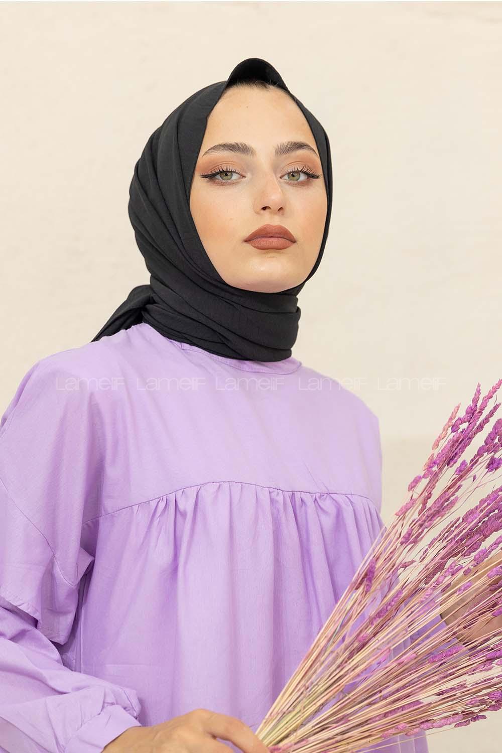 Modalamelif Lidya Şal Siyah