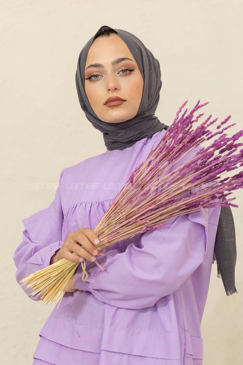 Modalamelif Natürel Şal Füme