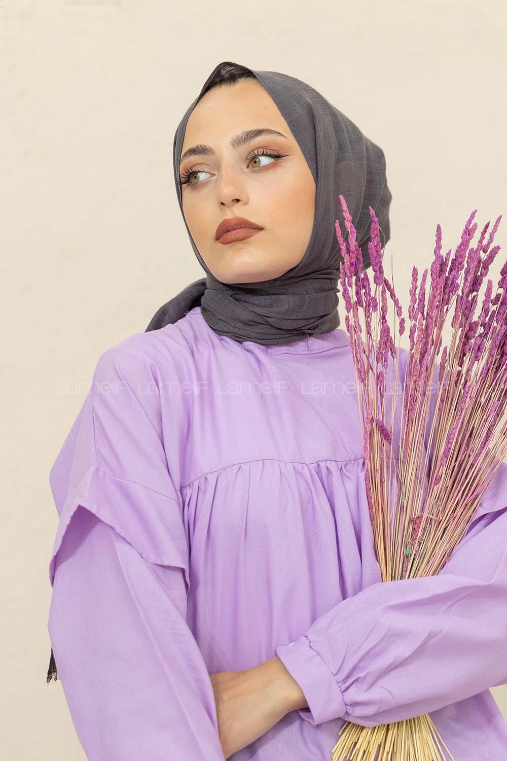 Modalamelif Natürel Şal Füme