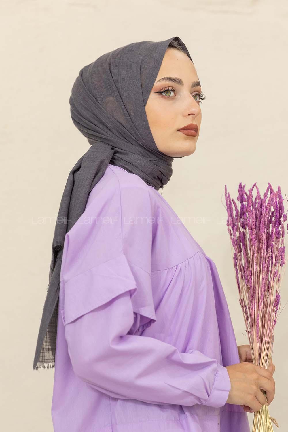 Modalamelif Natürel Şal Füme