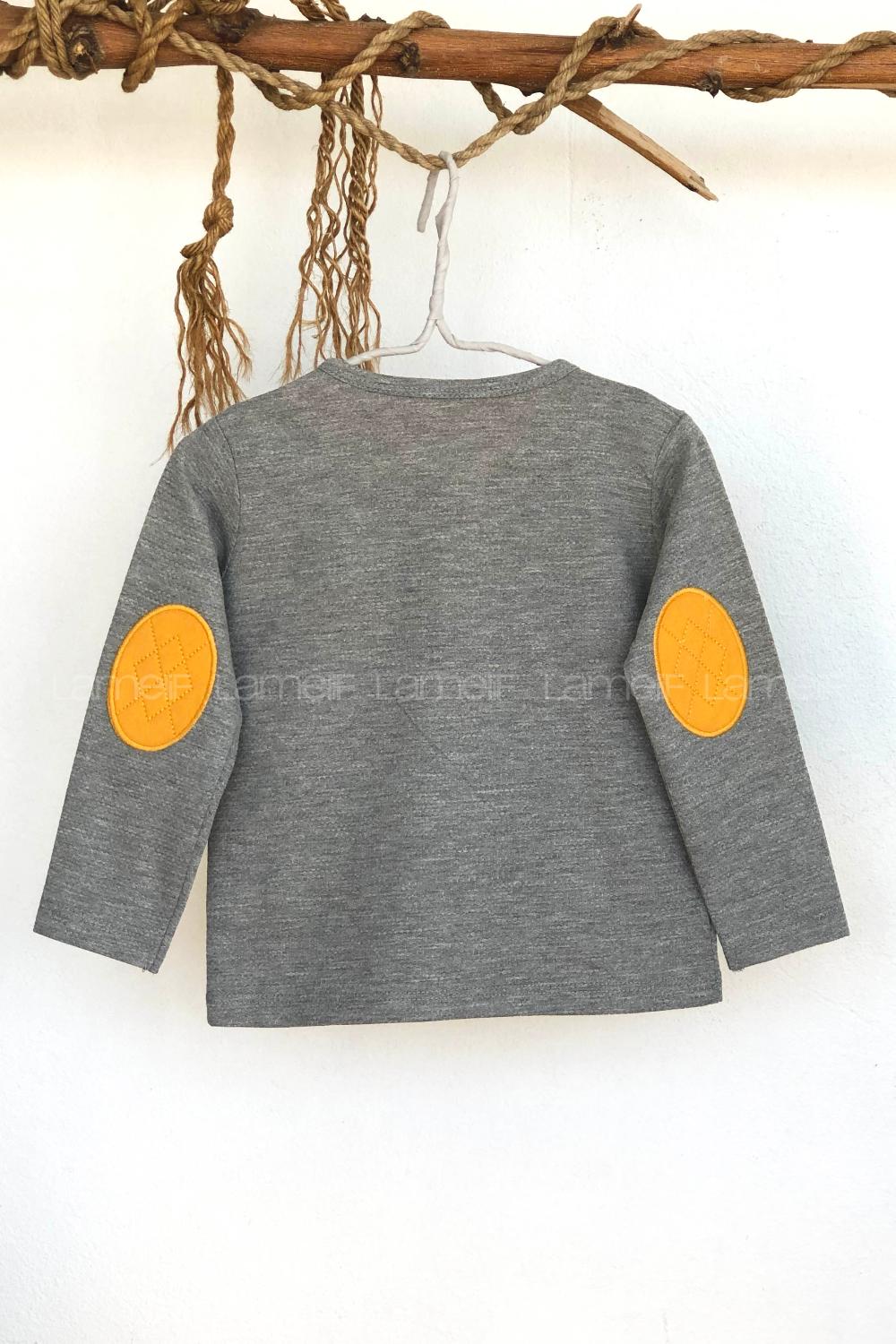 Modalamelif Erkek Bebek İkili Takım Gri