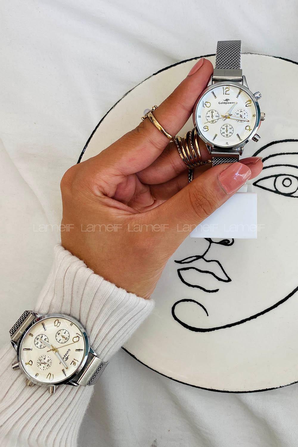 Modalamelif Mia Gri Mıknatıslı Hasır Kordon