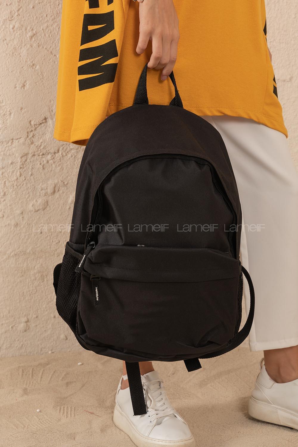 Modalamelif Sırt Ve Omuz Çantası Siyah