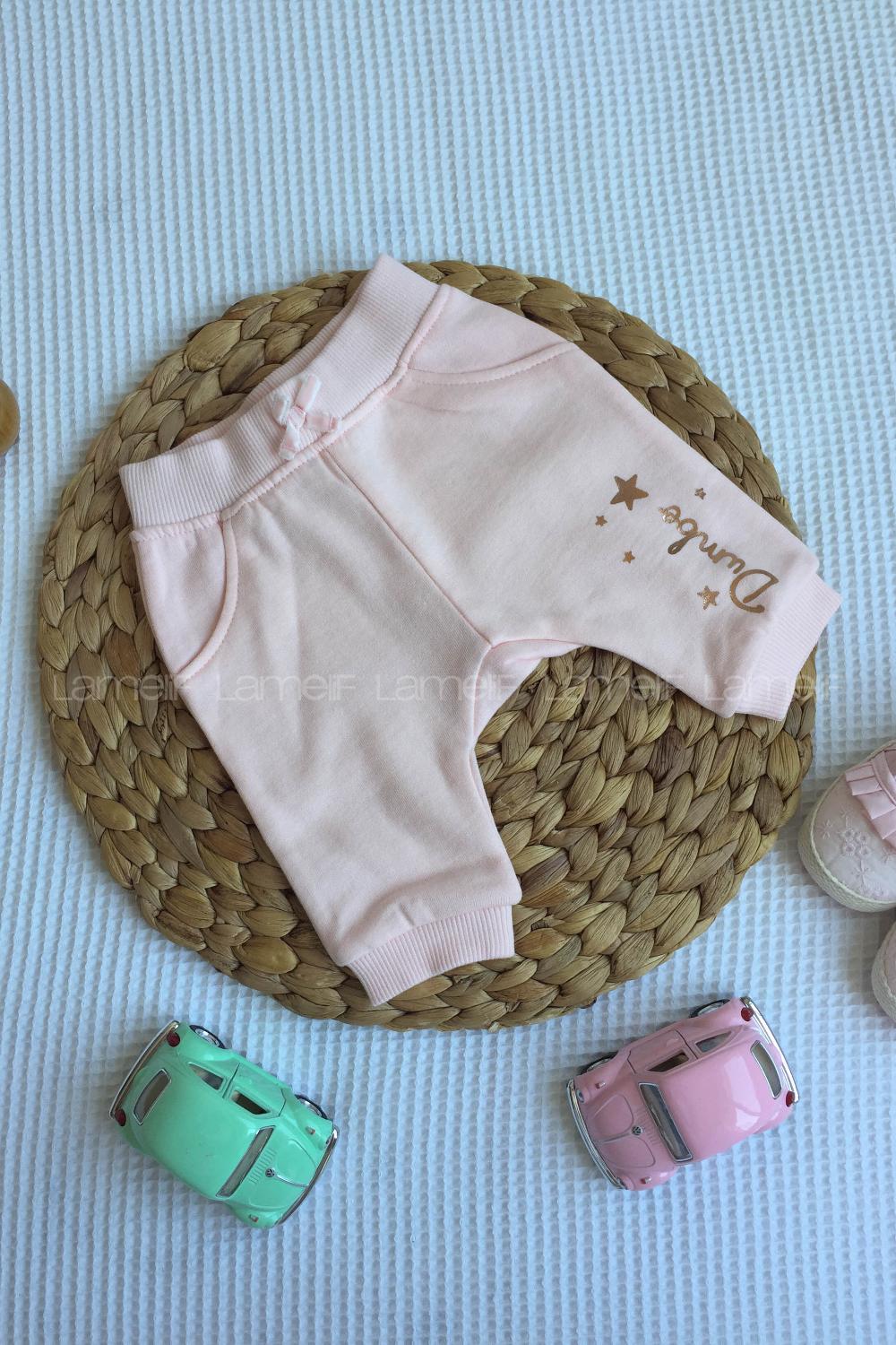 Modalamelif Kız Çocuk Pudra Filli Takım