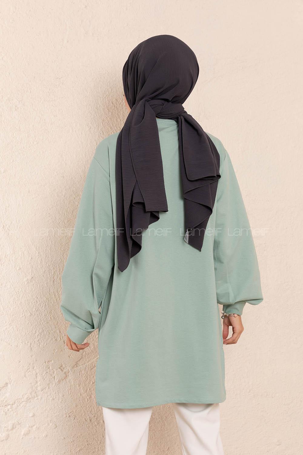 Modalamelif Perfection Baskılı Sweatshirt Çağla