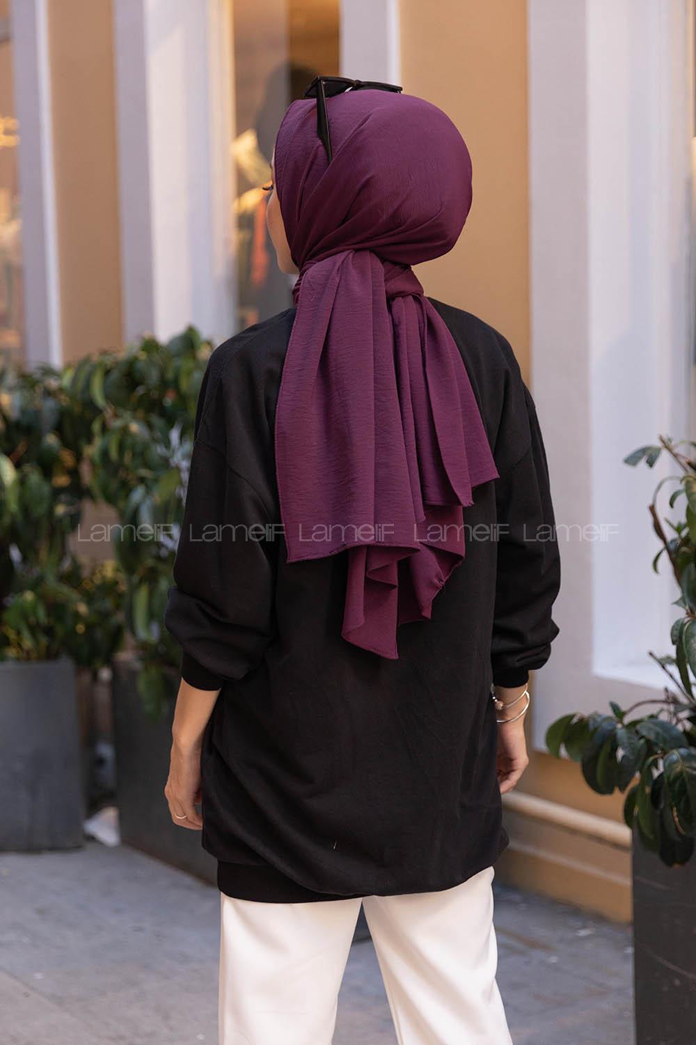 Modalamelif Mınnie Karikatür Baskılı Sweatshirt Siyah