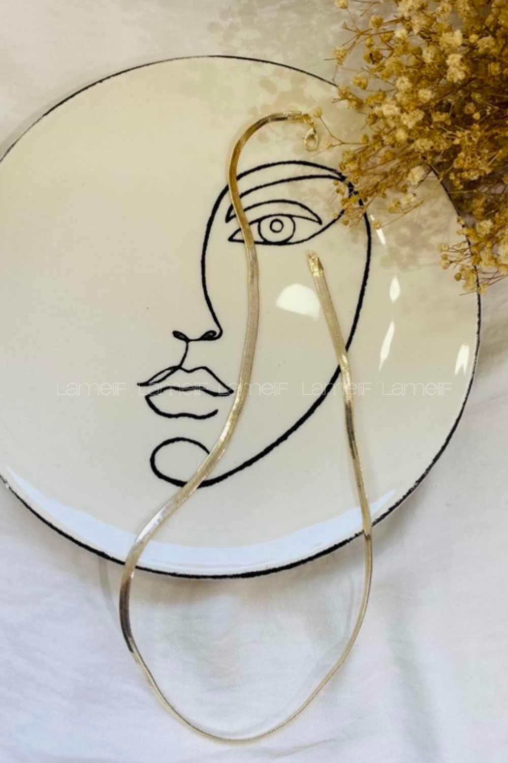 Modalamelif Gold Dore Vintage Kolye