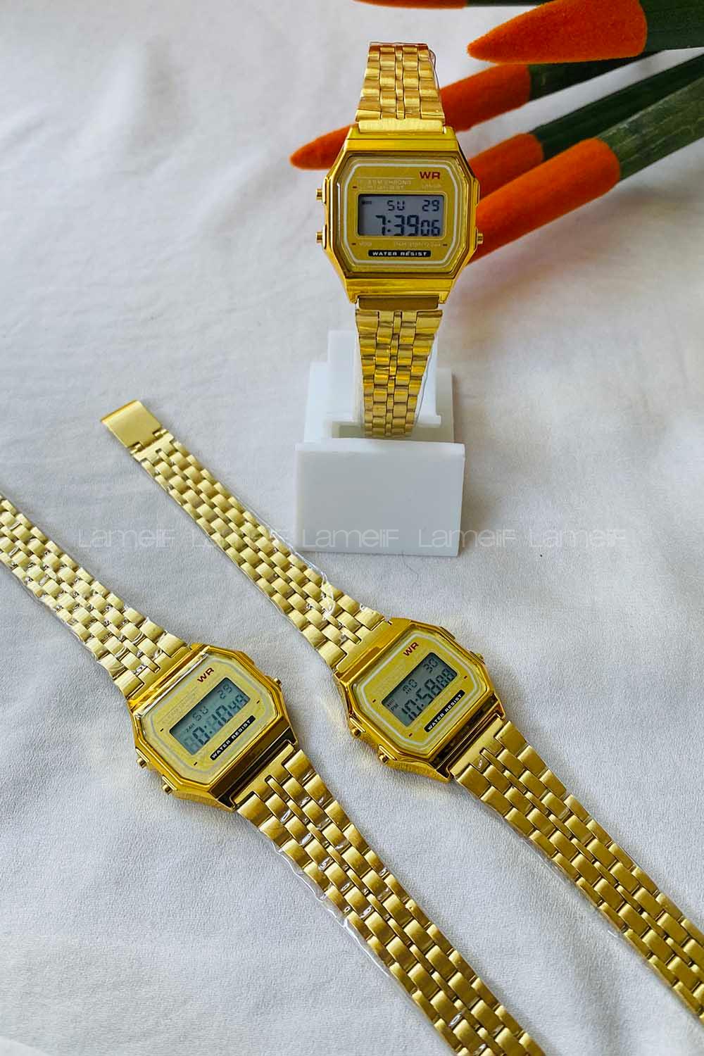 Modalamelif Retro Gold Small Saat