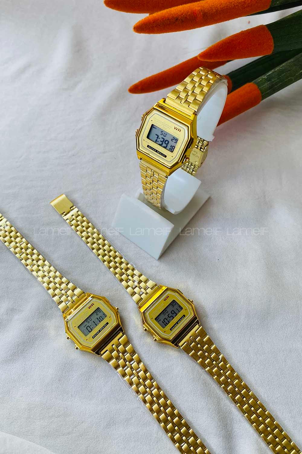 Modalamelif Retro Gold Small Saat
