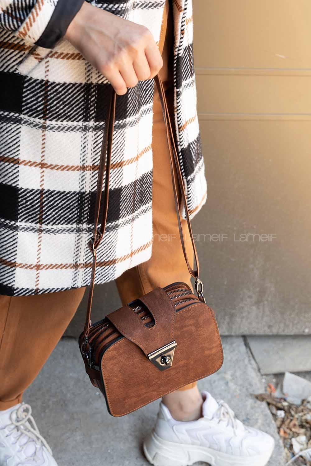 Modalamelif Eva Model Çanta Taba