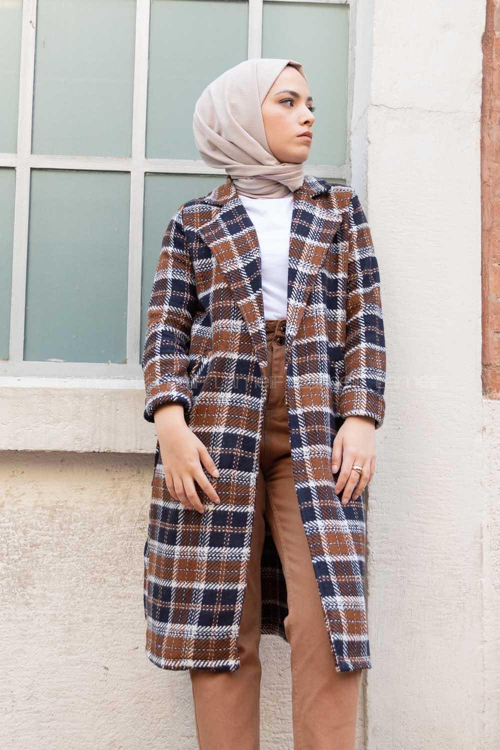 Modalamelif Belden Bağlamalı Kazayağı Kaban Acı Kahve