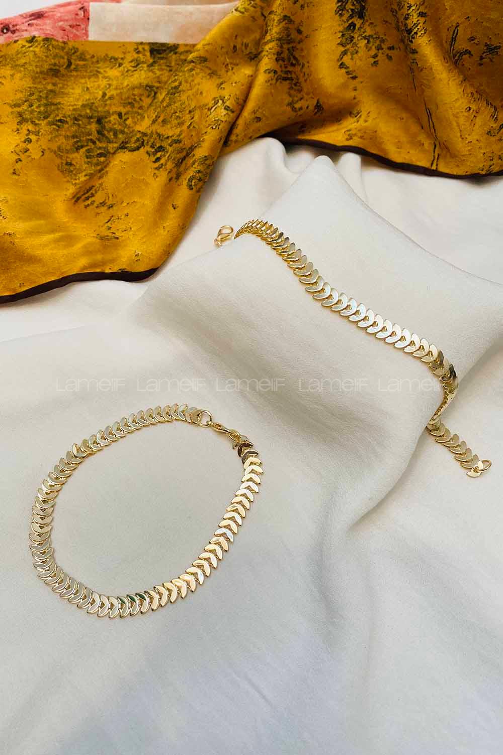 Modalamelif Gold Ay Bileklik