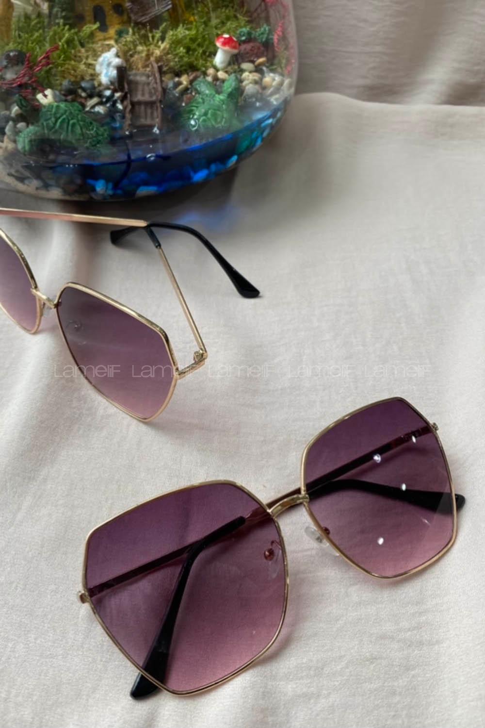 Modalamelif Açık Mor Blok Emila Gözlük