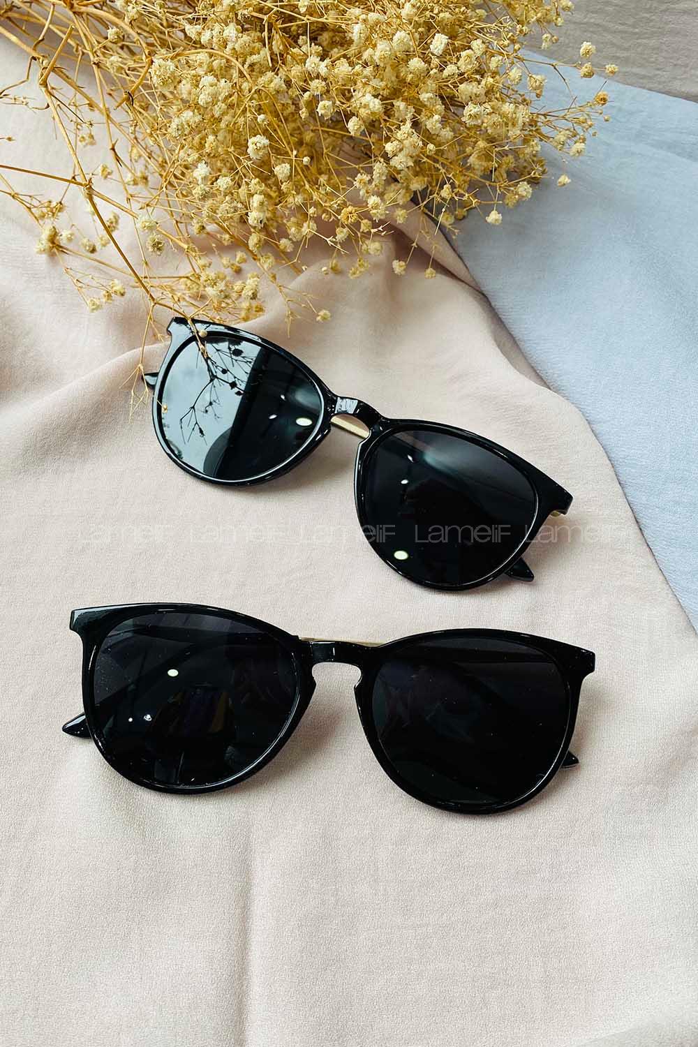 Modalamelif Vinta Siyah Gözlük