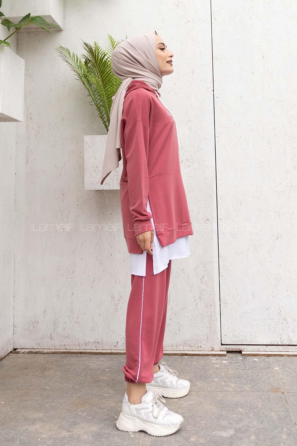 Modalamelif Always Have Baskılı İkili Takım Gül