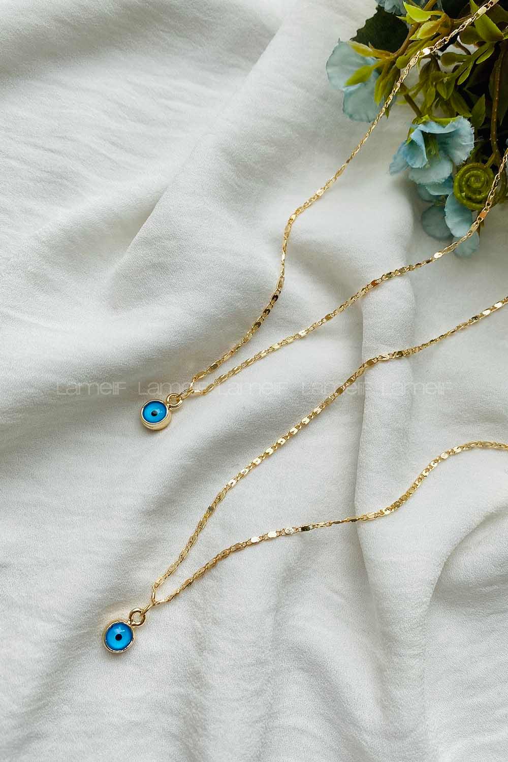 Modalamelif Nazar Boncuk Zarif Kolye