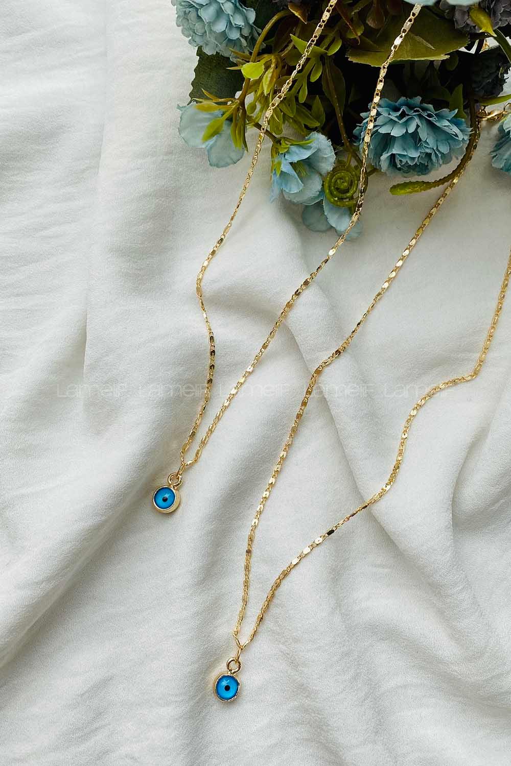 Modalamelif Nazar Boncuk Zarif Kolye