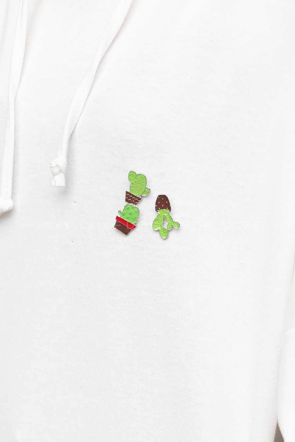 Modalamelif 3lü Kaktüs Broş Seti