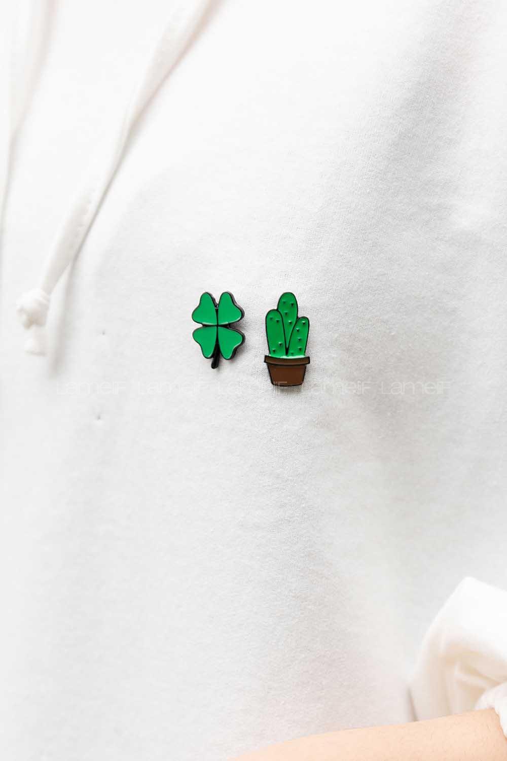 Lamelif Kaktüs Broş