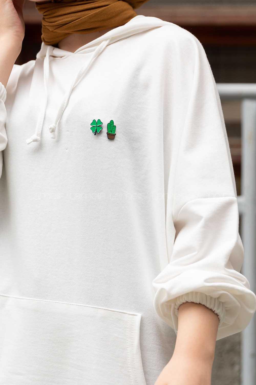 Lamelif Şans Yoncası Broş