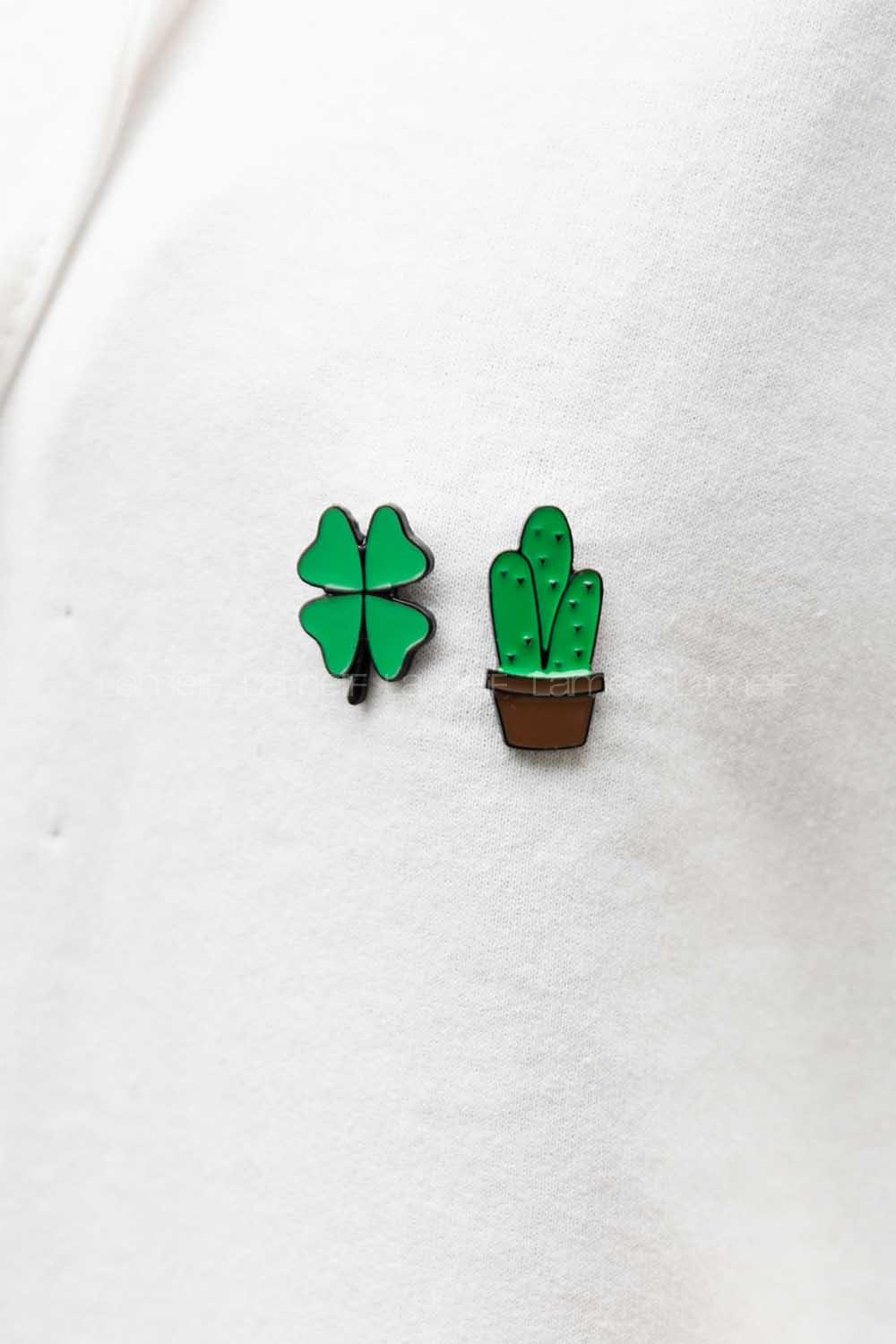 Lamelif Şans Yoncası Broş