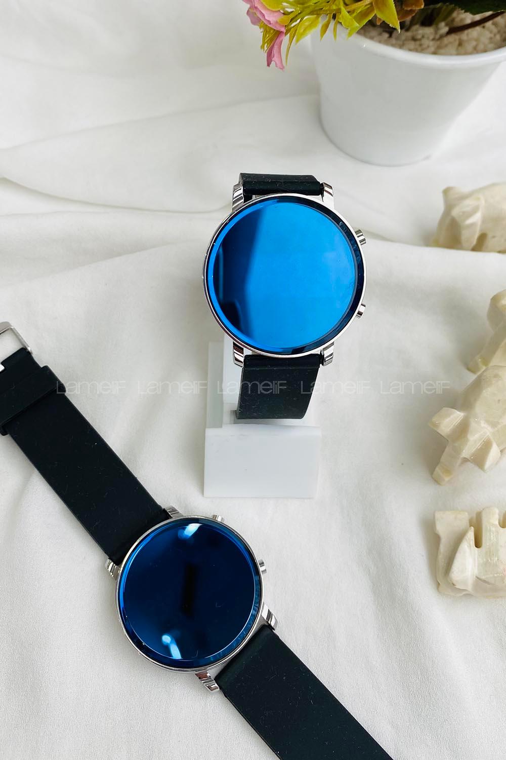 Lamelif Pattaya Siyah Led Saat