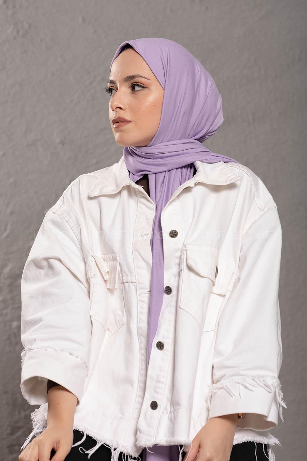 Modalamelif Eflatun-Lila Penye Şal