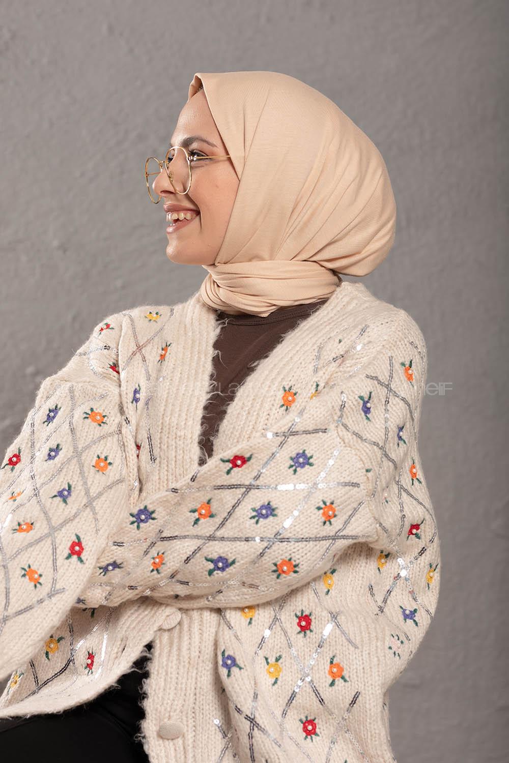 Hardal-Kemik Penye Şal