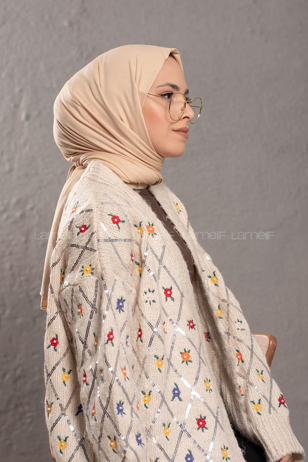 Hardal-Kemik Penye Şal