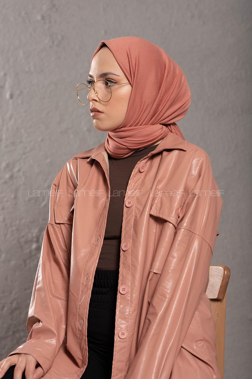 Modalamelif Şeftali Penye Şal