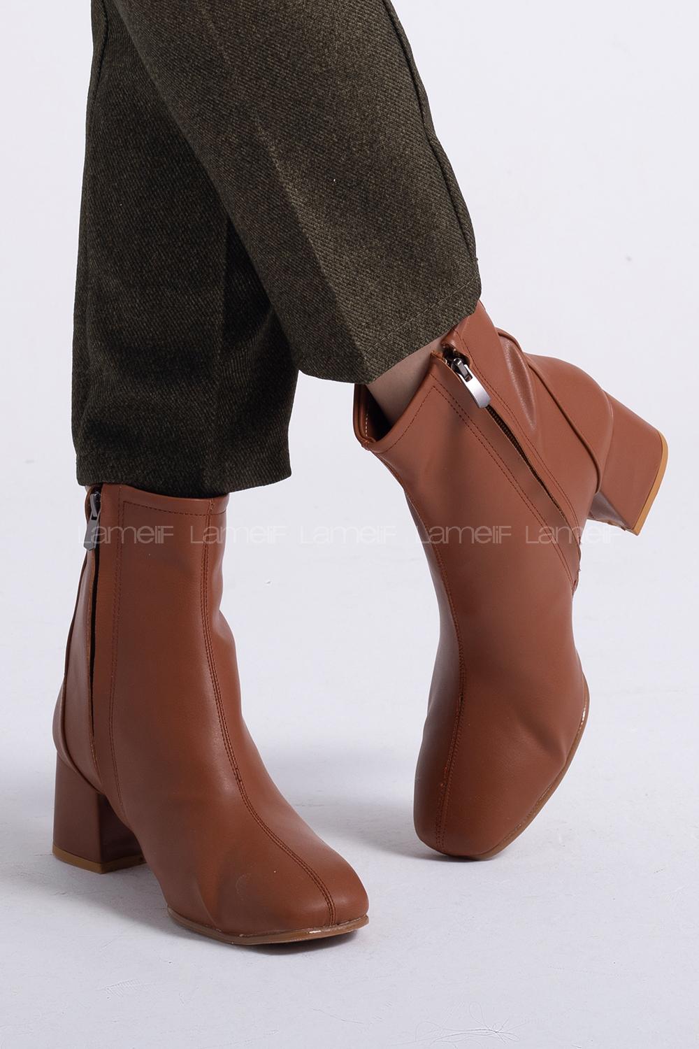 Modalamelif Küt Burun Dikişli Taba Bot