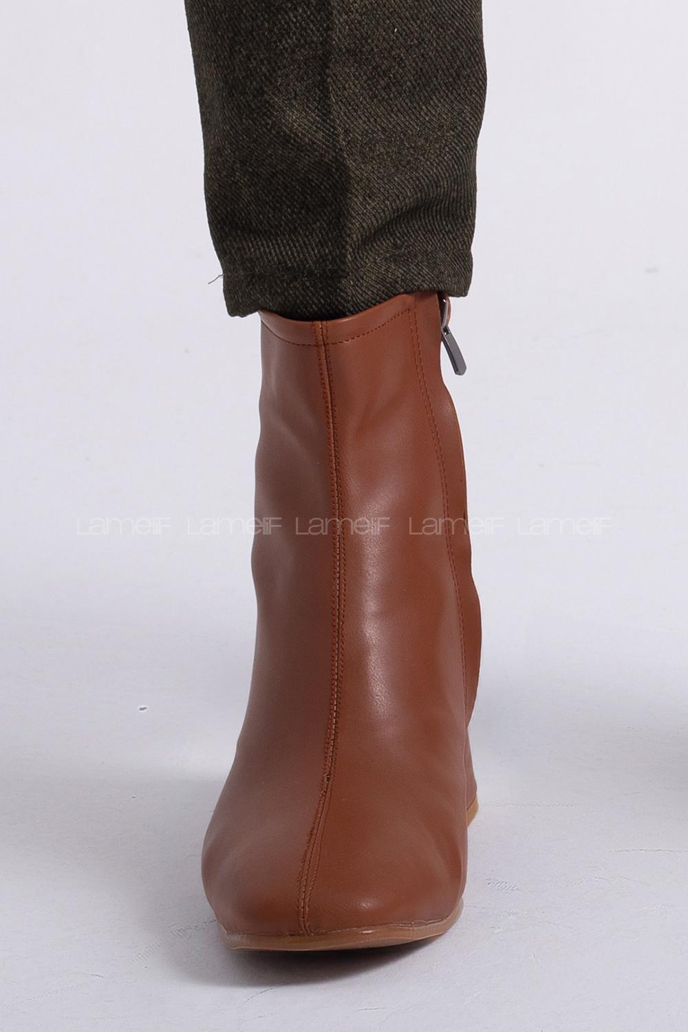 Modalamelif Küt Burun Dikişli Taba Bot