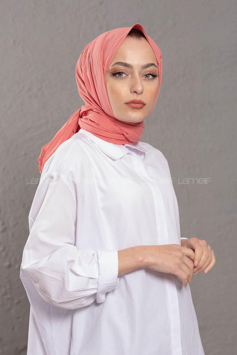 Modalamelif Nar Ciceği Stor Desen Şal