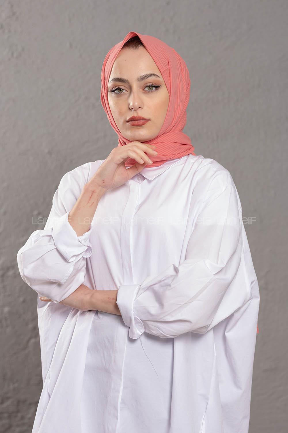 Modalamelif Nar Ciceği Stor Desen Şal