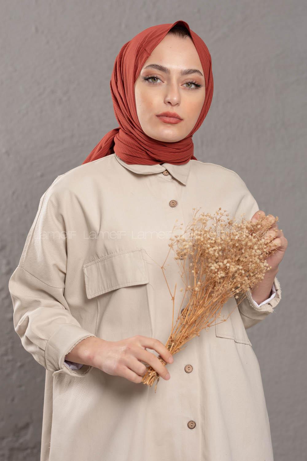 Modalamelif Taba Stor  Desen Şal